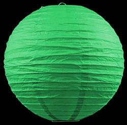 12 x 16 "/ 40cm paper lanterns green