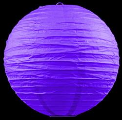 12 x 14 "/ 35cm paper lanterns purple
